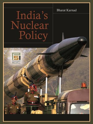 cover image of India's Nuclear Policy